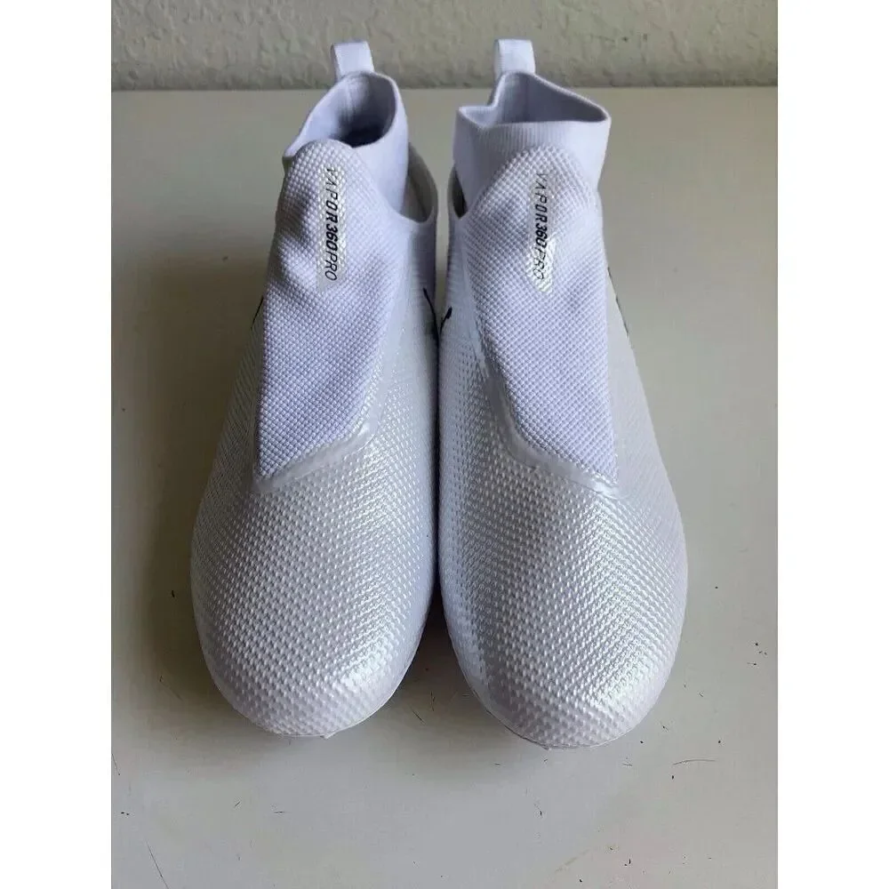 Jordan Vapor Edge‎ Pro 360 White Football Cleats CV1668-103 Men's Size 14